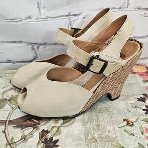 John Fluevog Raquel Pindowns Wedge Heel